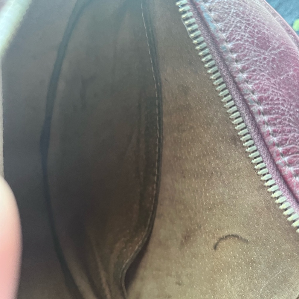 Christy Dawn Janis Round Rich Dark Burgundy Crossbody. Price is firm no offers. - Picture 8 of 9